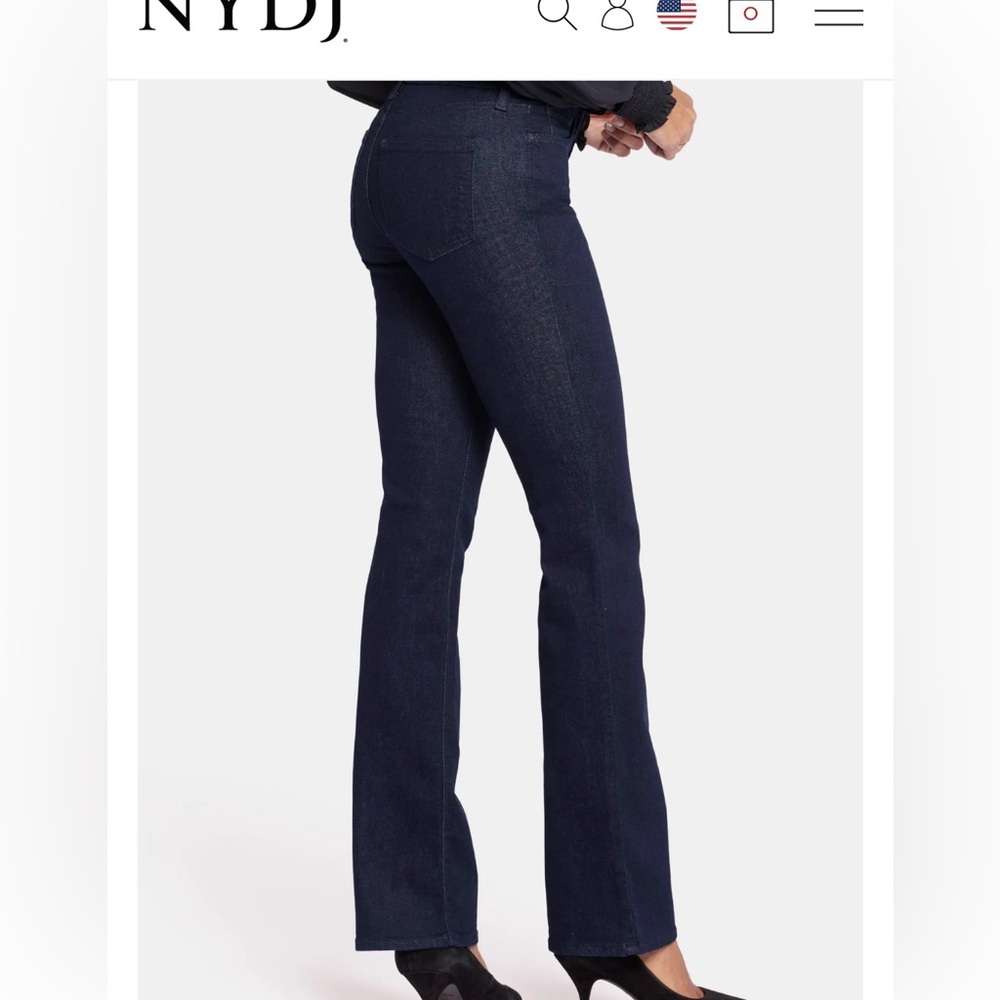 NYDJ dark denim bootcut. Super soft and good stretch